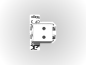 Preview: CPWago2059 - Wago Push Wire Leiterplattenklemme auf Grionec-Platine