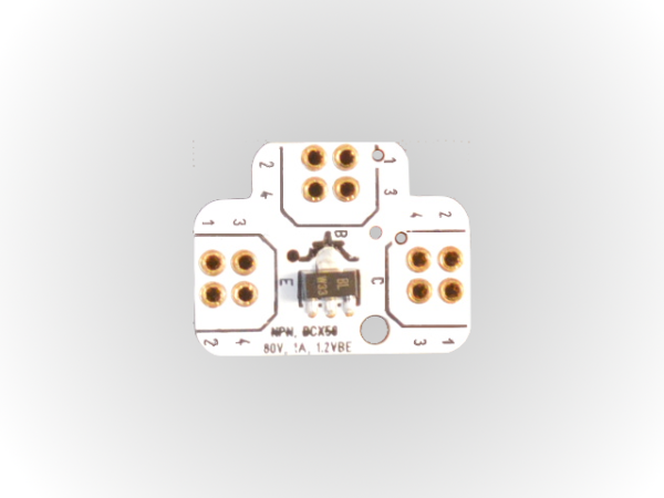 CMNPNBCX56U80I1HSOT-89-3 - NPN Transistor auf Grionec-Platine, BCX56, 80V