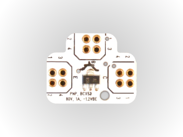 CMPNPBCX53U80I1HSOT-89-3 - PNP Transistor auf Grionec-Platine, BCX53, 80V
