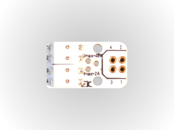 CP2xWago2059 - Wago Push Wire Leiterplattenklemme auf Grionec-Platine