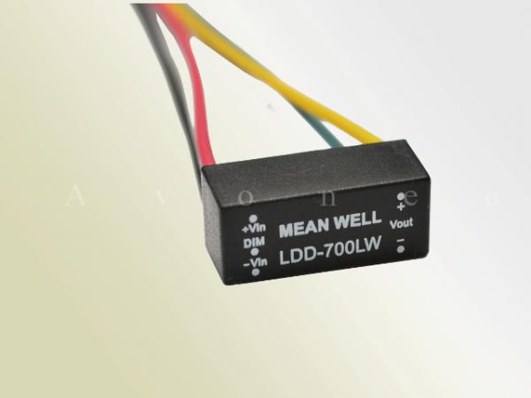 LDD-700LW Einstellbare Konstantstromquelle mit Litze 700mA - 2V-32V - PWM dimmbar
