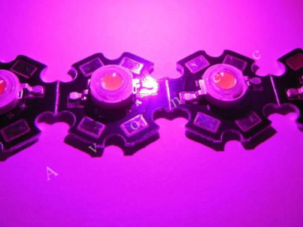 400nm - 840nm 3W High Power LED auf Starplatine Vollspektrum - Standard
